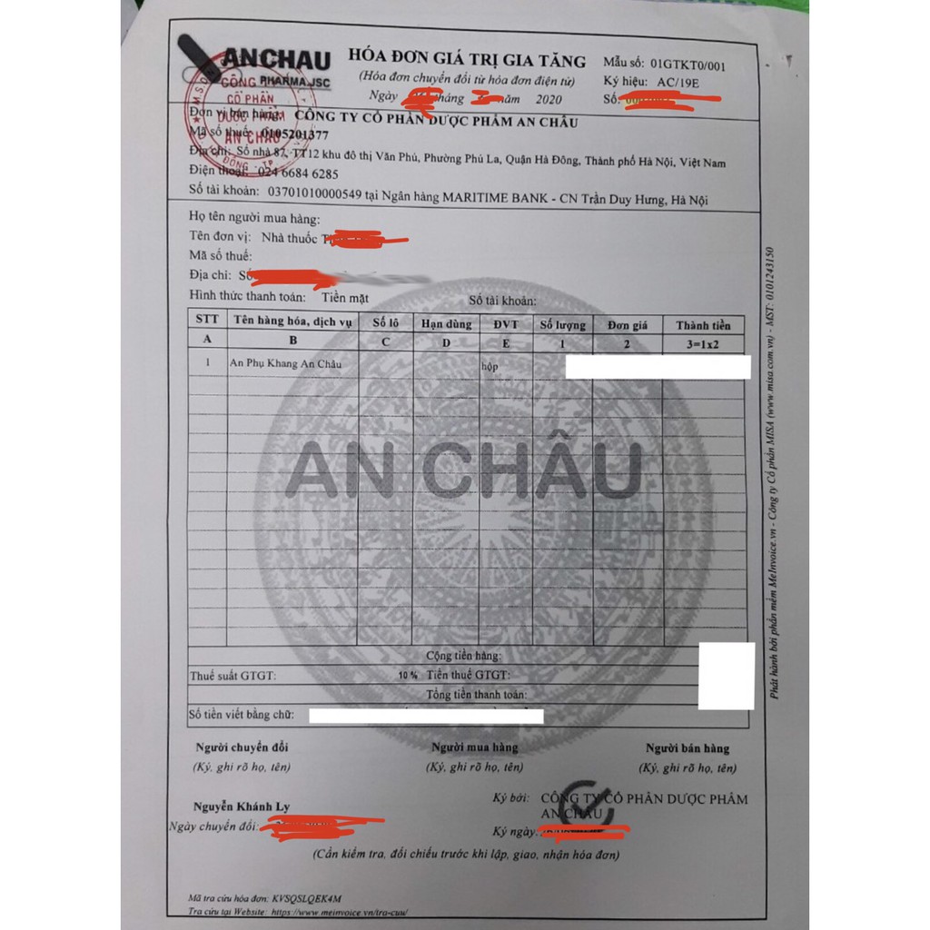 An Phụ Khang An Châu Plus giúp giảm kích thước u nang, u xơ, u vú - Hộp 60 viên – Thuoc Viet 24h