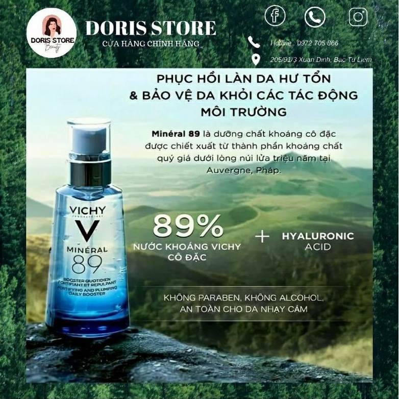 [30ml- 50ml] Tinh chất khoáng Vichy 89 mineral | BigBuy360 - bigbuy360.vn