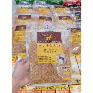 Thịt rắc từ thịt gà tươi Sấy cho chó - Sasami Nhật