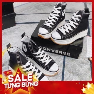 Giày thể thao sneaker convers run star hike high top cổ cao nữ độn đế