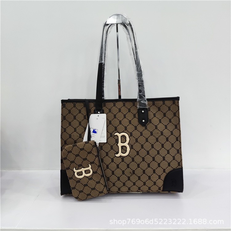 💥XẢ HÀNG💥 Túi tote, túi xách đi chợ MLB NY monogram
