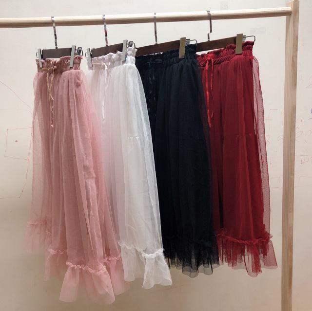 Chân váy công chúa bèo buộc nơ ulzzang