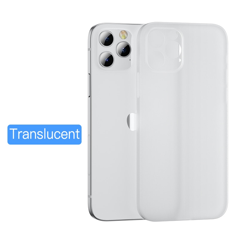 Ốp điện thoại siêu mỏng mặt nhám chống sốc bảo vệ camera cho iPhone 12 Pro Max 12 Mini 12 11 Pro Max X XR XS Max