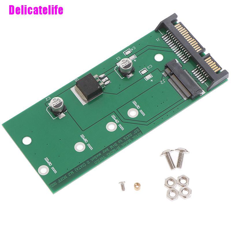 Thẻ chuyển đổi Ngff (M2) ssd sang 2.5 inch sata m.2 ngff ssd sang sata3