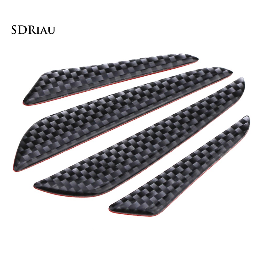 ✔Set 4 Dải Dán Trang Trí Viền Cửa Xe Hơi Chống Trầy Xước