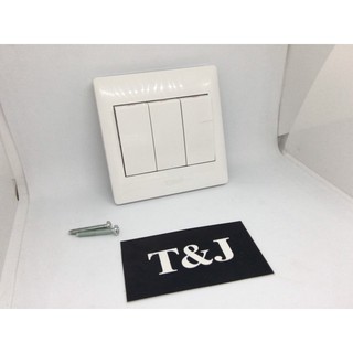 Bộ Công Tắc 3  T&J - Dazzle - HB273