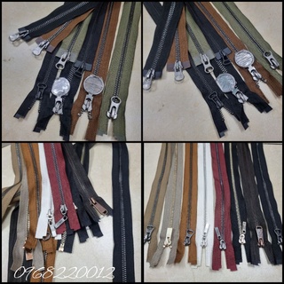 Dây khóa kéo kim loại 50 đến 80 cm