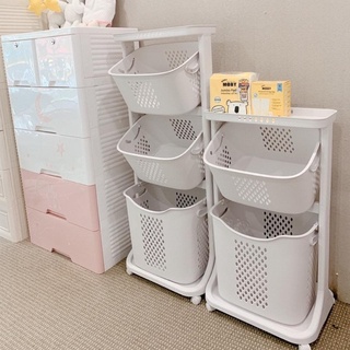 Kệ tủ 3 tầng đa năng có bánh xe