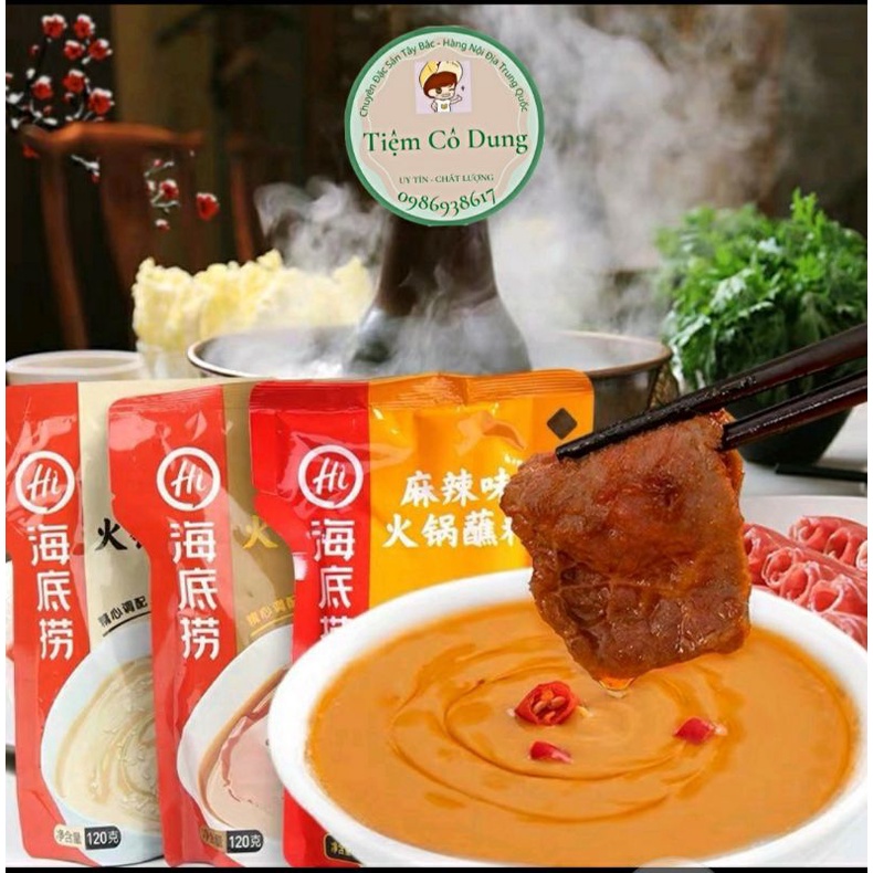 SỐT CHẤM LẨU HADILAO_ SỐT ĐẬU PHỘNG CHẤM LẨU GÌ CŨNG NGON