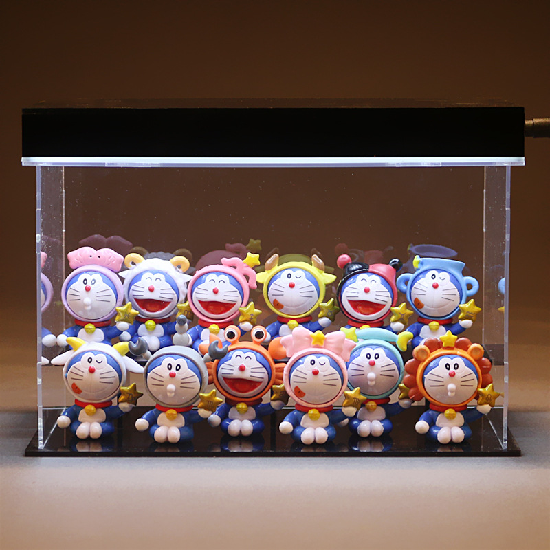 Set 12 mô hình nhân vật hoạt hình doraemon bằng Pvc chất lượng cao độc đáo