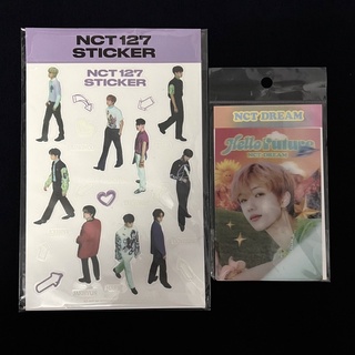 Md lẻ sticker gitd nct 127, lenti hello future nct dream jisung