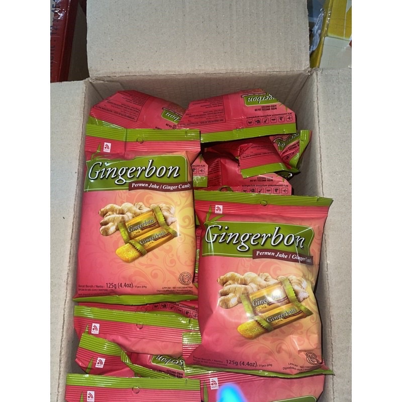 Kẹo gừng dẻo Gingerbon gói 125g