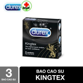 Bao cao su Durex Kingtex 3 bao