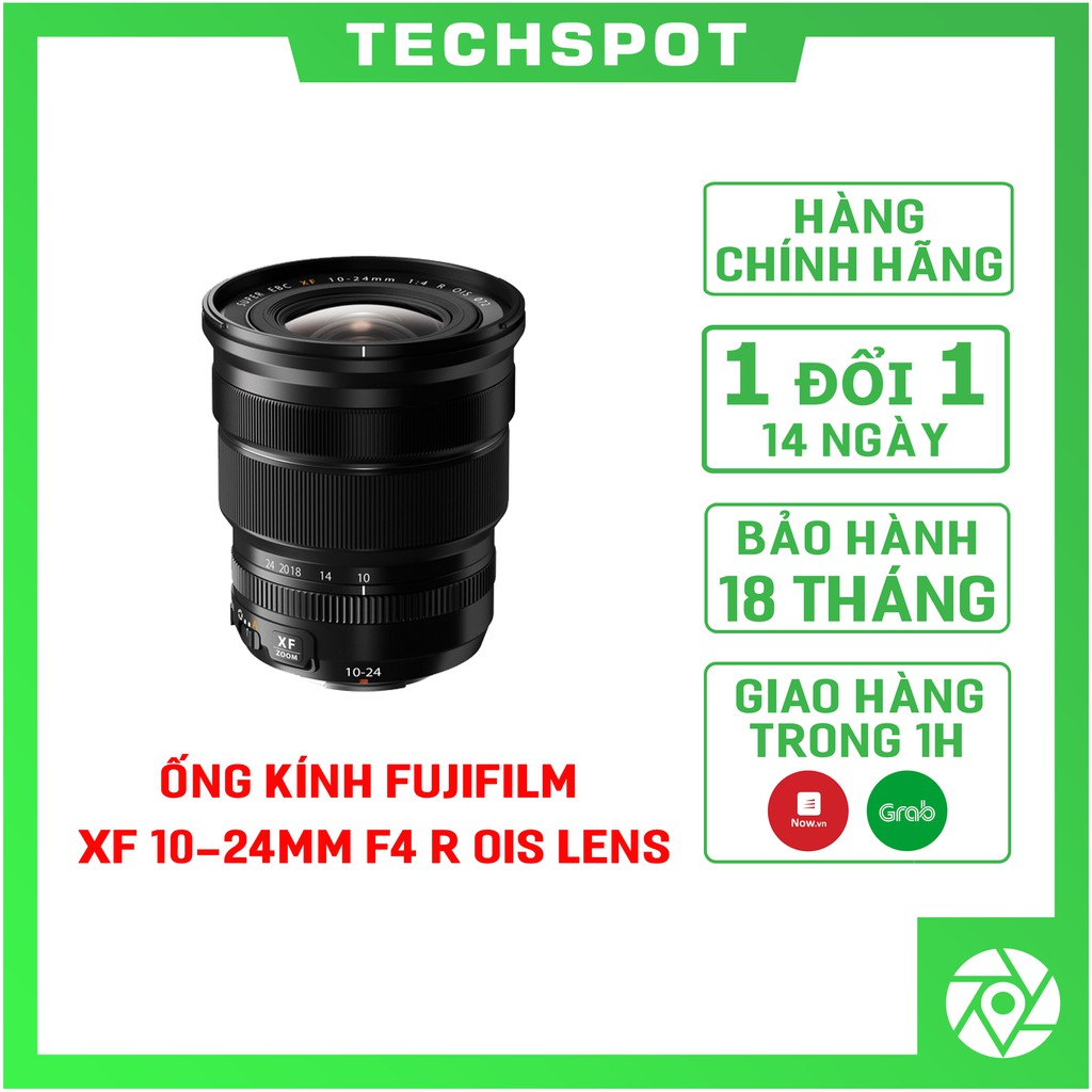 [Mã ELMS5TR giảm 5% đơn 5TR] Ống Kính Fujifilm XF 10-24mm F4 | Chính Hãng