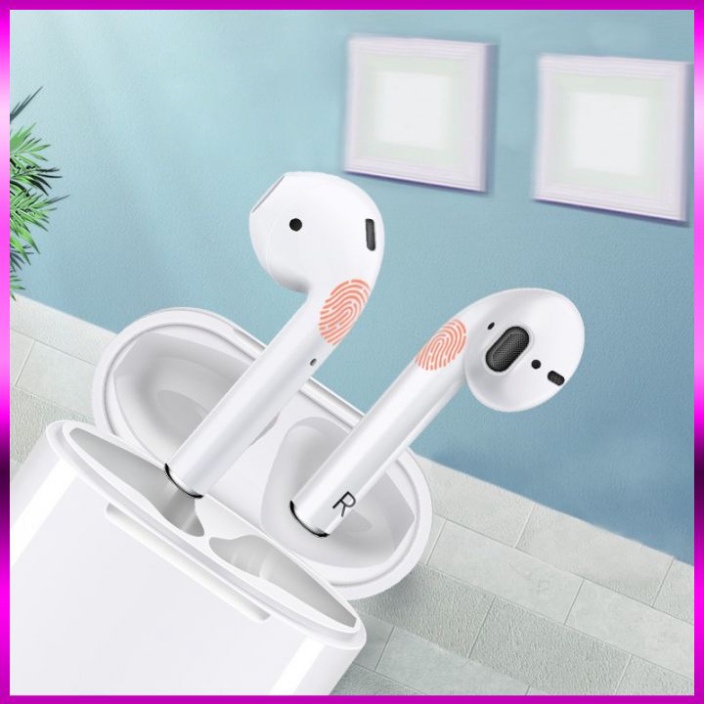 Tai nghe Bluetooth i12 TWS 5.0 tai nghe i12 không dây cảm ứng vân tay - âm thanh chuẩn HIFI dùng cho IOS Android Senko.s