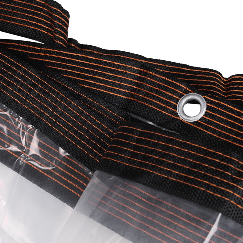 Tấm Bạt Che Mái Hiên Che Mặt Bằng Vải Poly Tarpaulin Dày Dặn Chống Thấm Nước Đa Năng Kèm Vòng Đệm