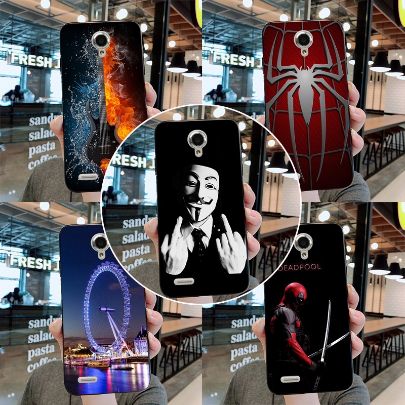 Ốp Điện Thoại Silicon Hình Spiderman Cho Lenovo S650 S658T S660 S668T S850 S850T