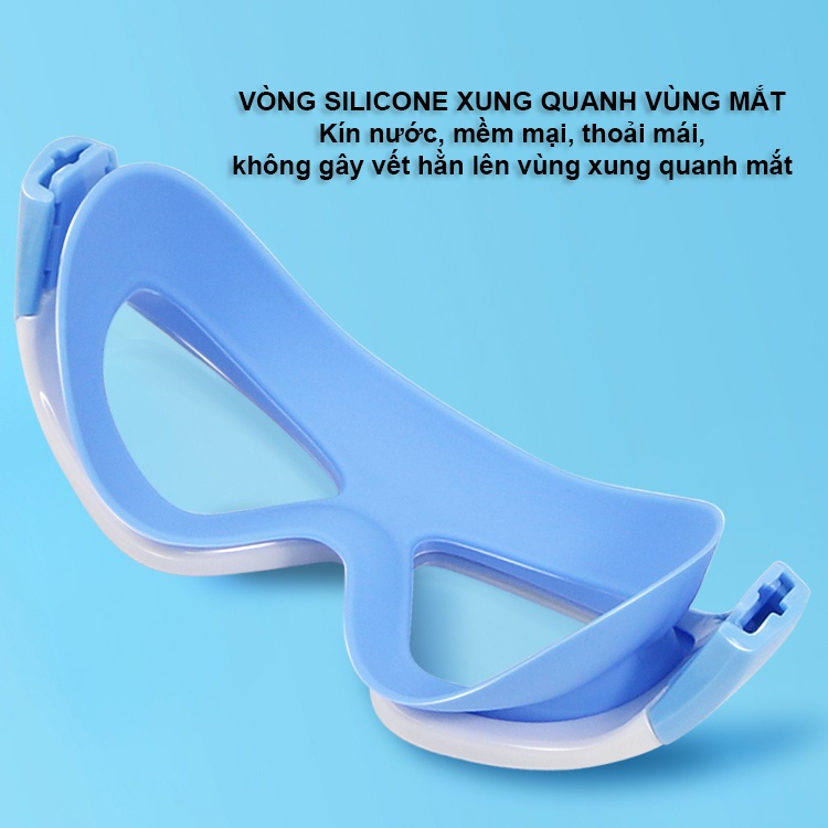 Kính bơi cho bé chống sương mù, chống tia UV cho bé bơi lội an toàn (từ 3 - 16 tuổi) - Lado Shop