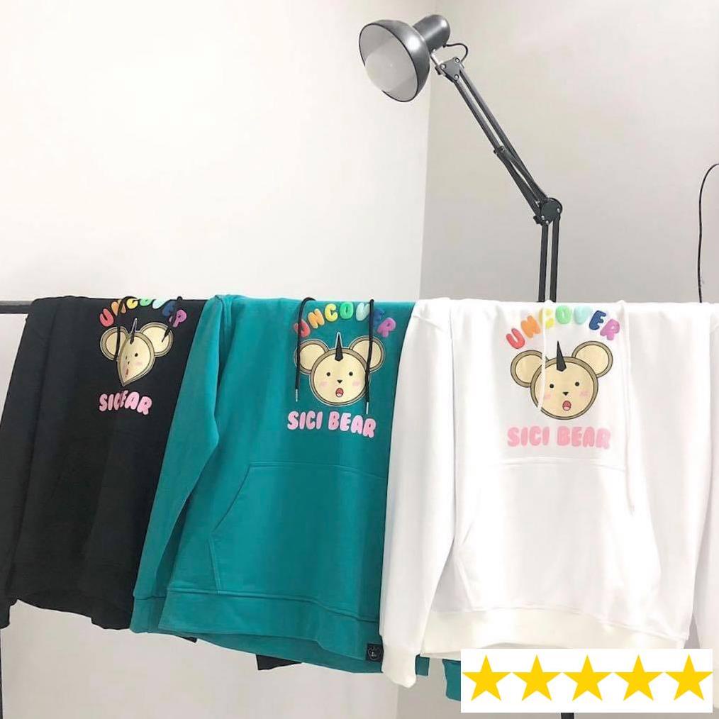 Áo hoodie Sici Uncover Full tag nam nữ 3 màu áo khoác nỉ hoodie uncover basic unisex freeship FULL TAG