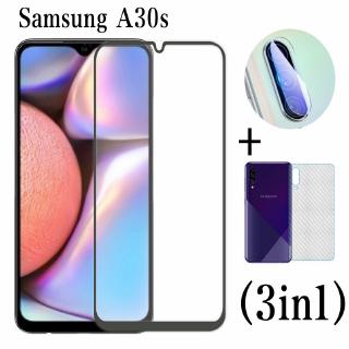 Bộ Kính Cường Lực Bảo Vệ Màn Hình 3 Trong 1 Cho Samsung A10s / A20s / A30s / A50s