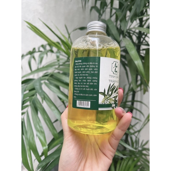 Tinh dầu tràm Huế chai to 500ml tắm và bôi cho trẻ