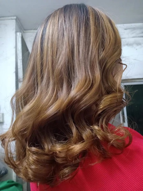 [Cam kết bảo hành] Máy uốn xoăn, máy làm tóc xoay tự động 360 tặng kèm phụ kiện