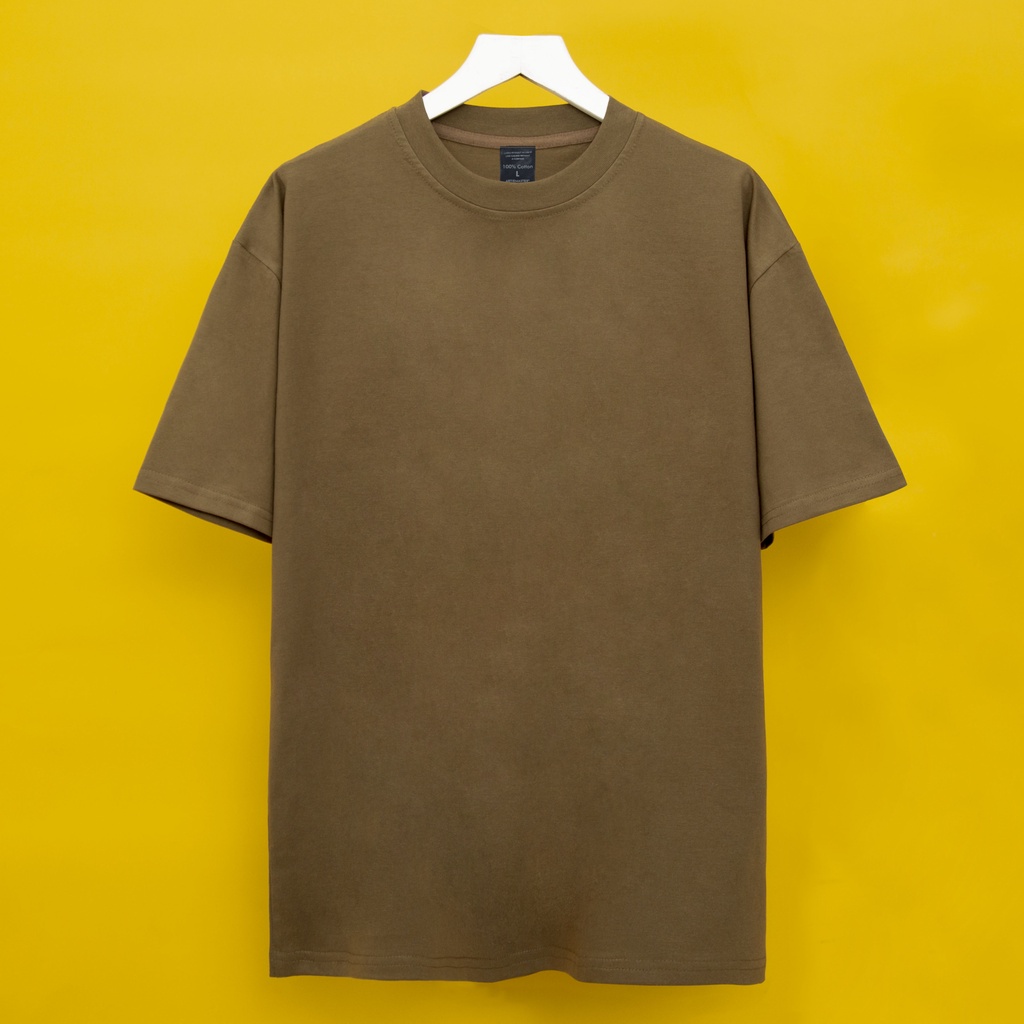 Áo thun TRƠN  yggenz shop  , Áo thun unisex nam nữ form rộng oversize chất liệu Cotton 100%