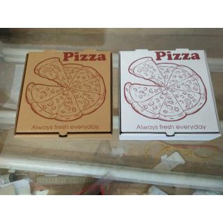 Combo 100 hộp pizza size 25 có in hình