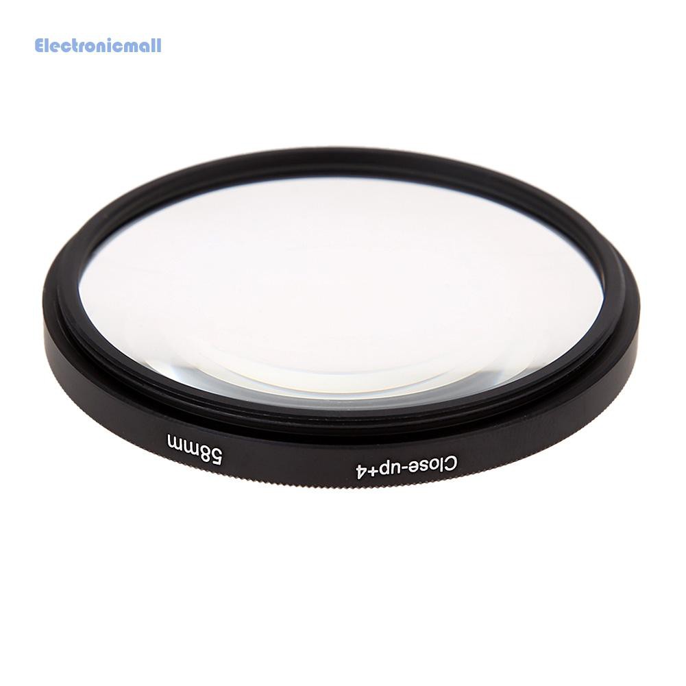 Bộ Lọc Ống Kính Eele-58Mm + 1 + 2 + 4 + 10 Cho Eos 650d 600d 18