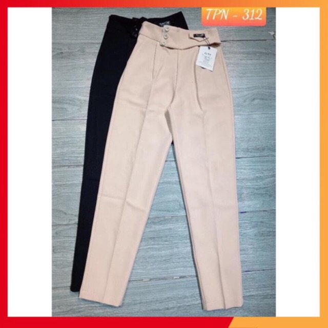 [FreeShip] Quần Tây Công Sở Cạp Kiểu 3 Cúc | BigBuy360 - bigbuy360.vn