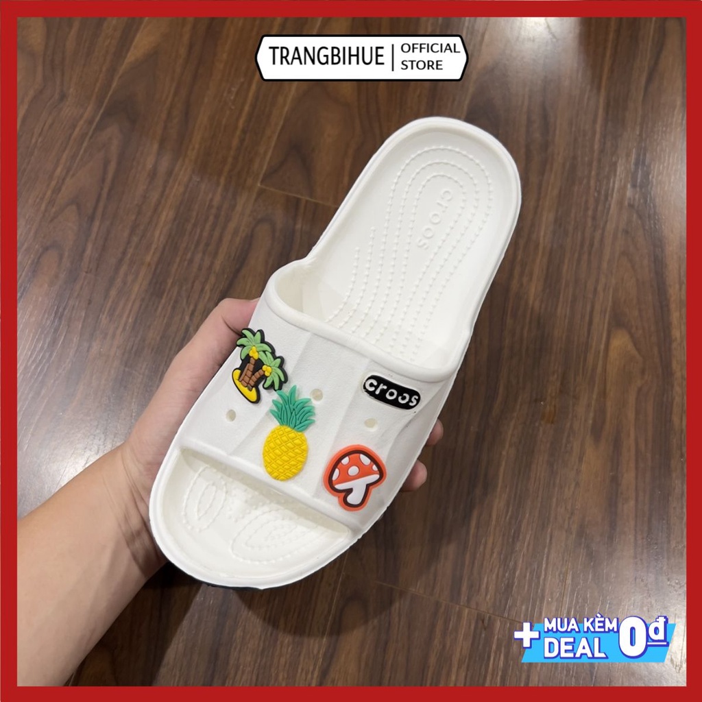 dép lê Cross tổng hợp các màu bán chạy MAILEBADE tặng thêm 6 sticker cross TRANGBIHUE