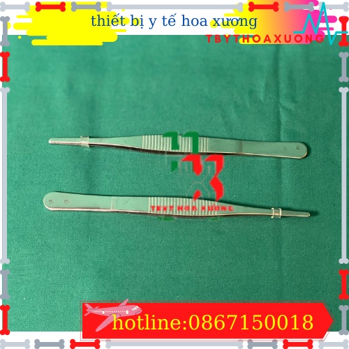 [Hàng Chính Hãng] Nỉa Thẳng y Tế Không Mấu16 Cm - Nhíp Y Tế  Dùng Trong Phẩu Thuật