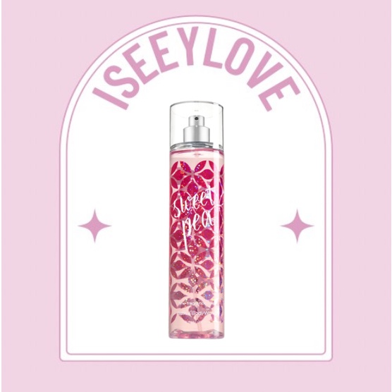 Xịt toàn thân Body Mist Bath & Body Works - Sweet Pea