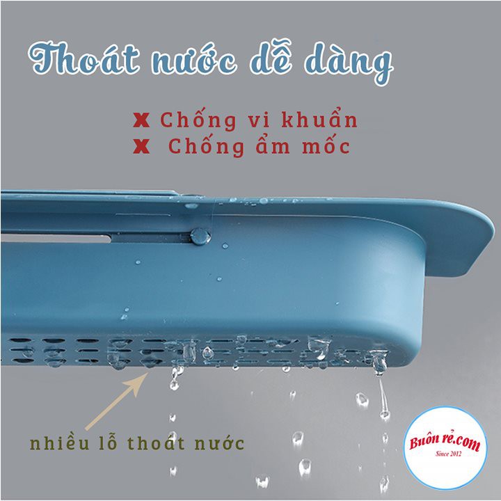 Giá để giẻ rửa bát nhựa Việt Nhật, khay gác bồn để đồ rửa chén hàng cao cấp bền đẹp (MS 5612) -Buôn rẻ 01243