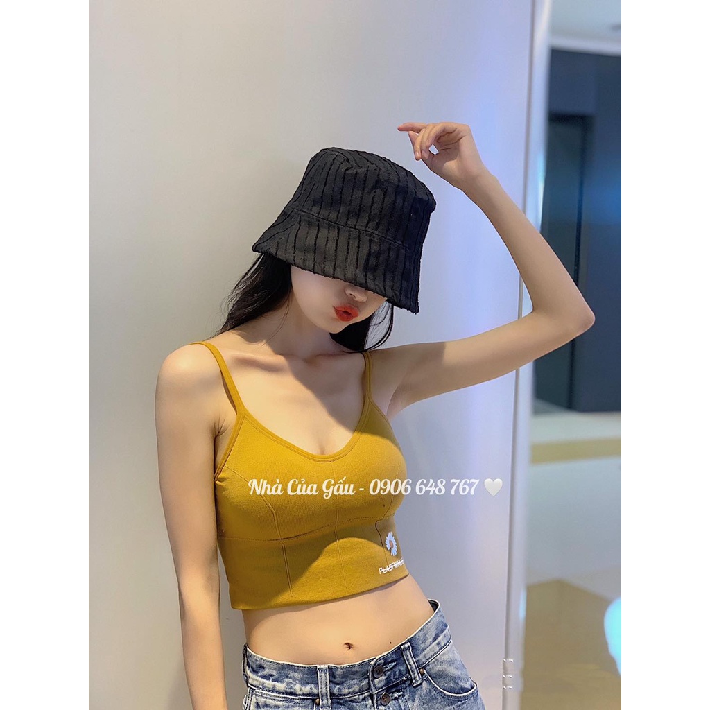 Mũ bucket sọc dọc hobo đi chơi, cafe, trà sữa quá ổn áp luôn nè