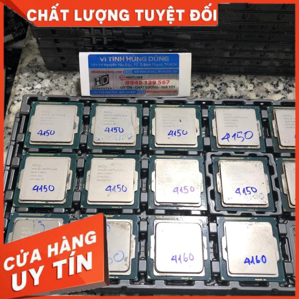 CPU sk 1150, cpu i3 4130, i3 4150, i3 4160, i3 4170, chíp máy tính chạy được trên main h81, b85, h97, z97
