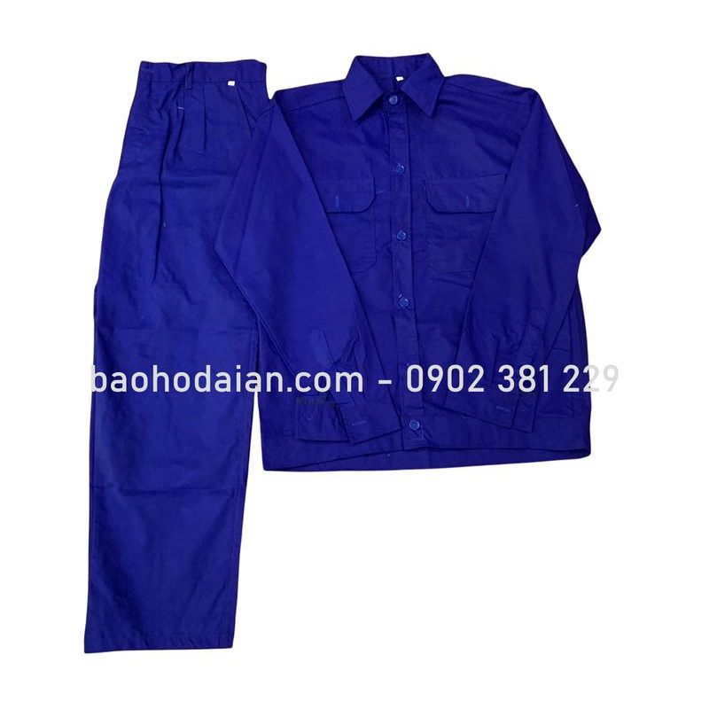 Quần áo đồng phục công nhân vải si giá rẻ