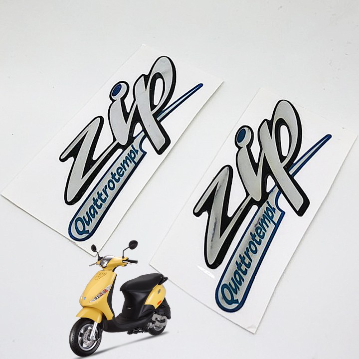 TEM CHỮ XE ZIN PIAGGIO ZIP