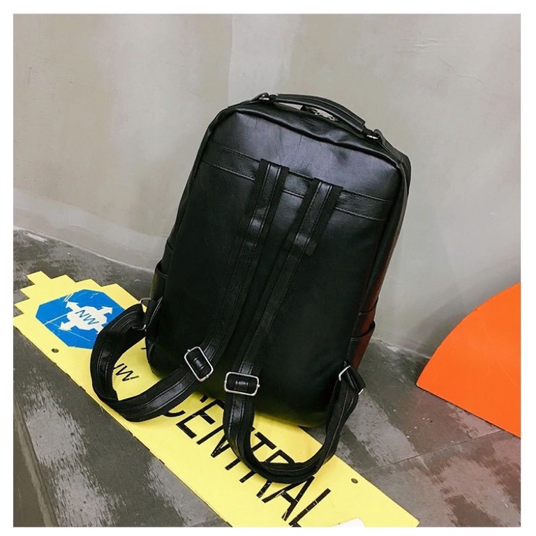 Balo da vintage có sẵn 2 màu nâu và đen - Vintage Backpack