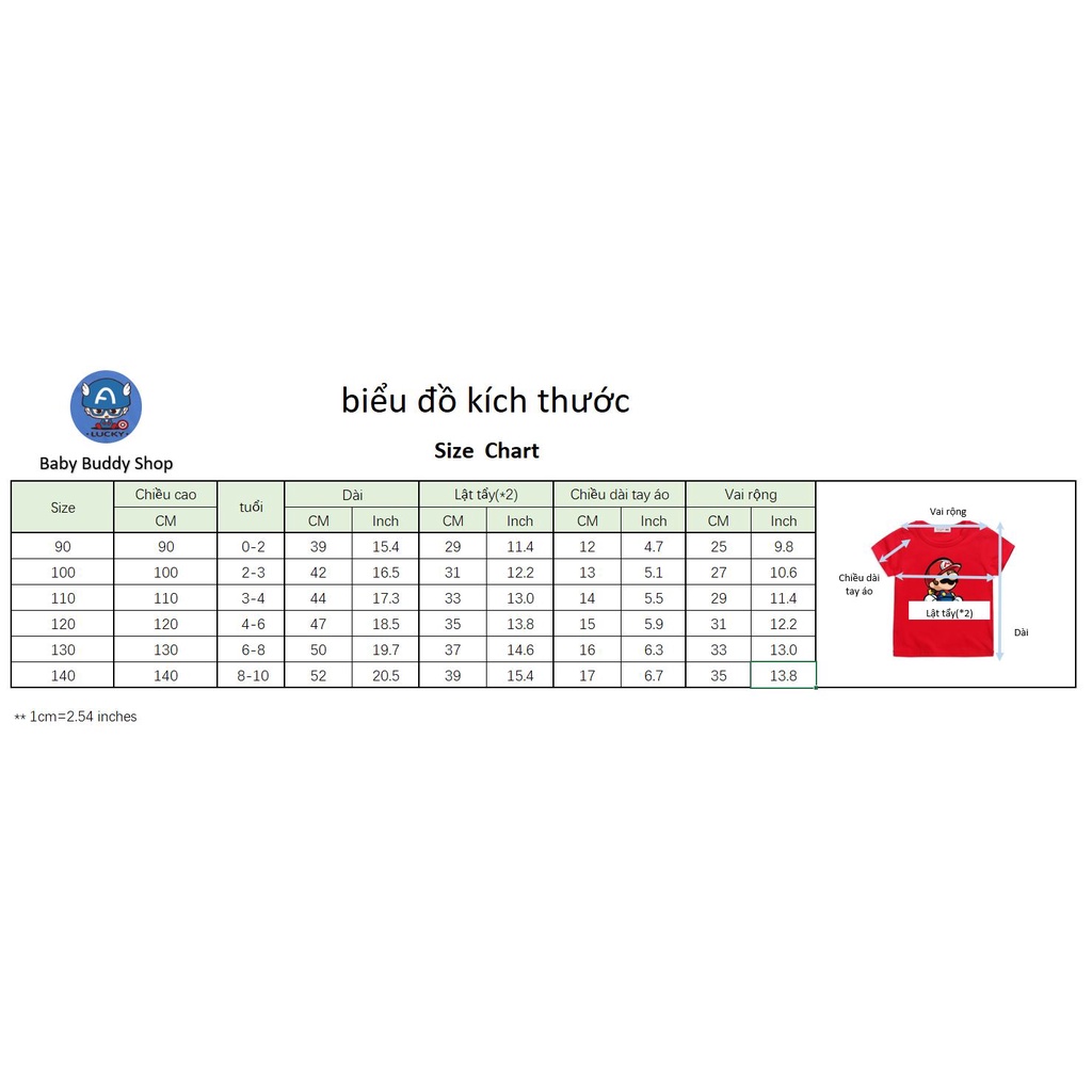 Áo Thun Họa Tiết Hoạt Hình 8 Màu Vui Nhộn Thời Trang Mùa Hè Cho Bé