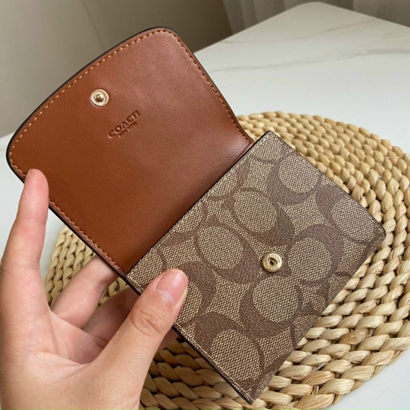 VÍ COACH Small Wallet