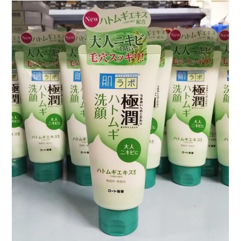 Sữa rửa mặt tạo bọt Hada Labo dạng tuýp 100g
