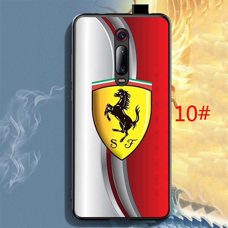 Ốp Điện Thoại Tpu Silicon Mềm Hình Logo Xe Hơi Ferrari Cho Redmi Note 9 Pro Max 9s 9t Sxa25