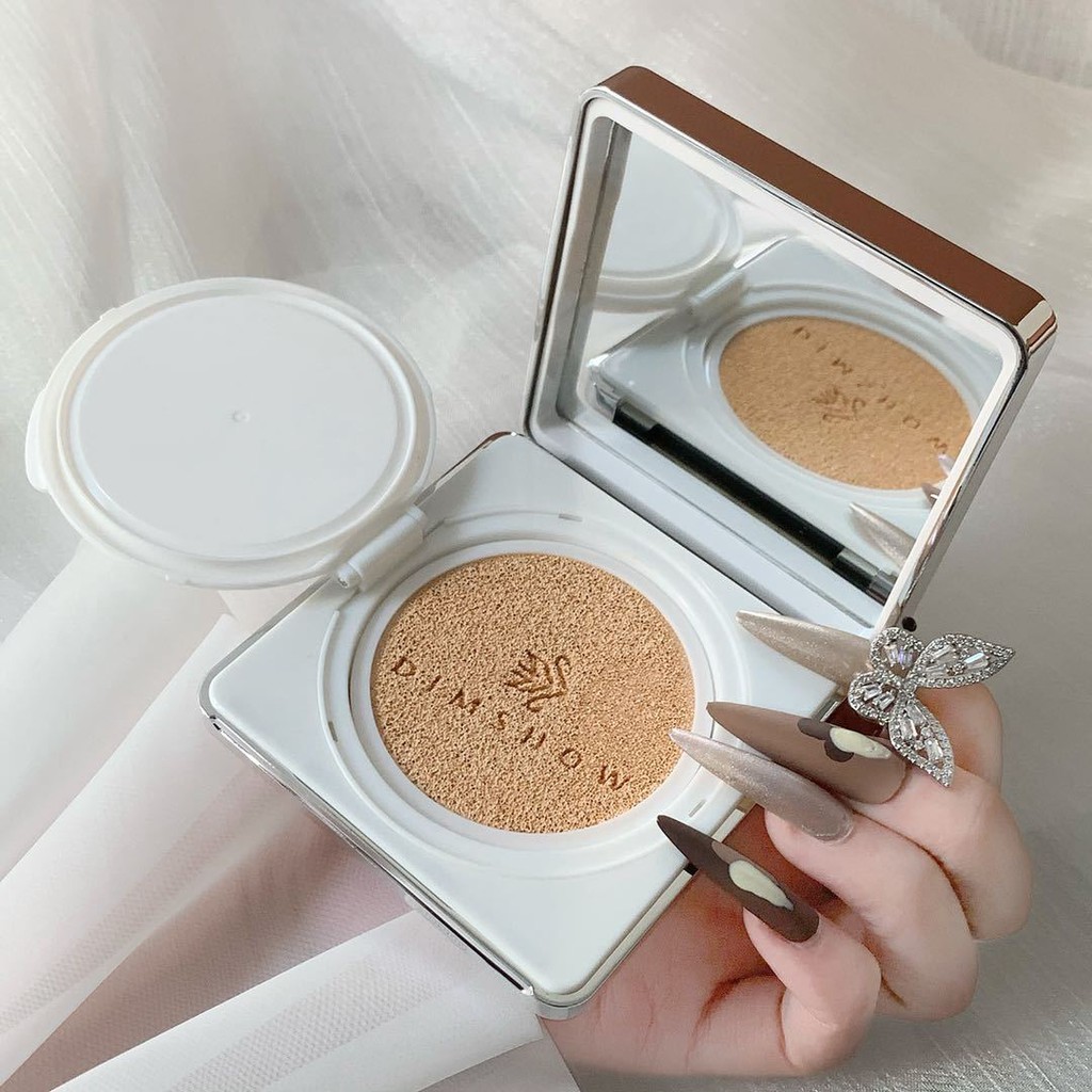 Phấn nước NOVO Velvet Mist Air Cushion Cream 2 lõi DIMSHOW tự nhiên Perfecting Cushion DIMS01 NOVO55