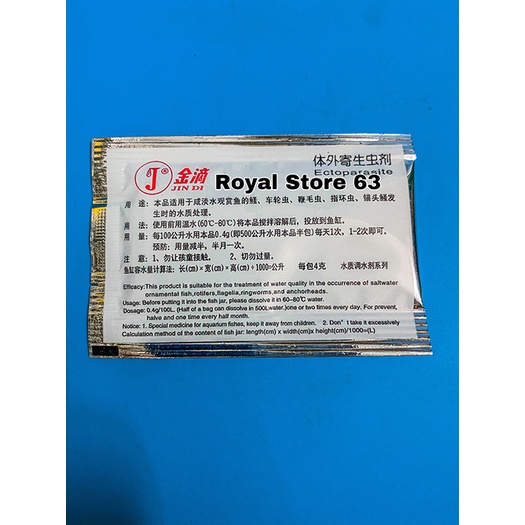Jindi gói Xanh Lá bệnh rận nước và trùng mỏ neo trên cá cảnh