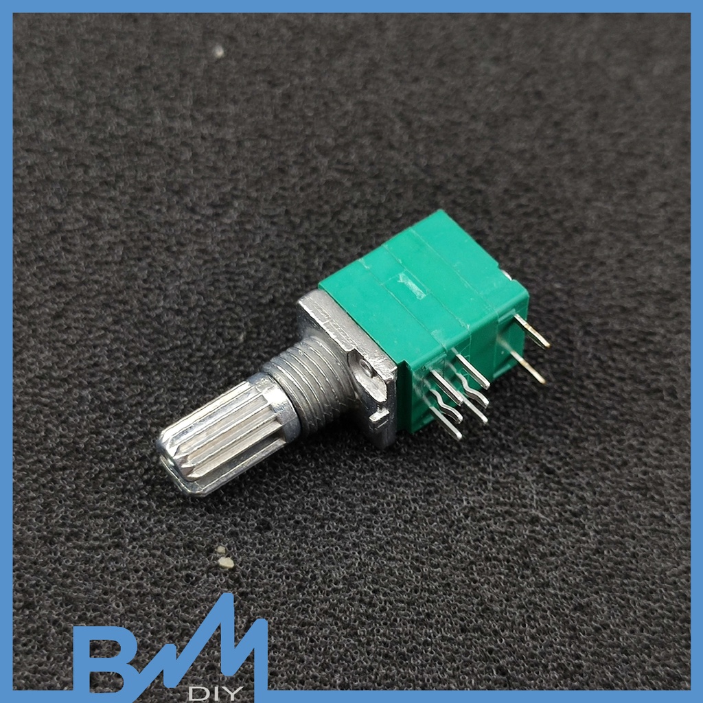 Biến trở/chiết áp 8 chân B10K B50K volume - công tắc 2 trong 1