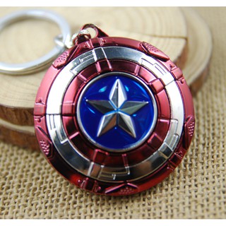 Móc Khóa Khiên Avengers (Xoay Được)