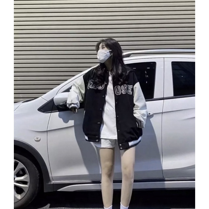 Áo khoác bomber (CÓ ẢNH THẬT) chất dạ nhung tăm cao cấp áo khiacs unisex thêu chưc CHOOSE