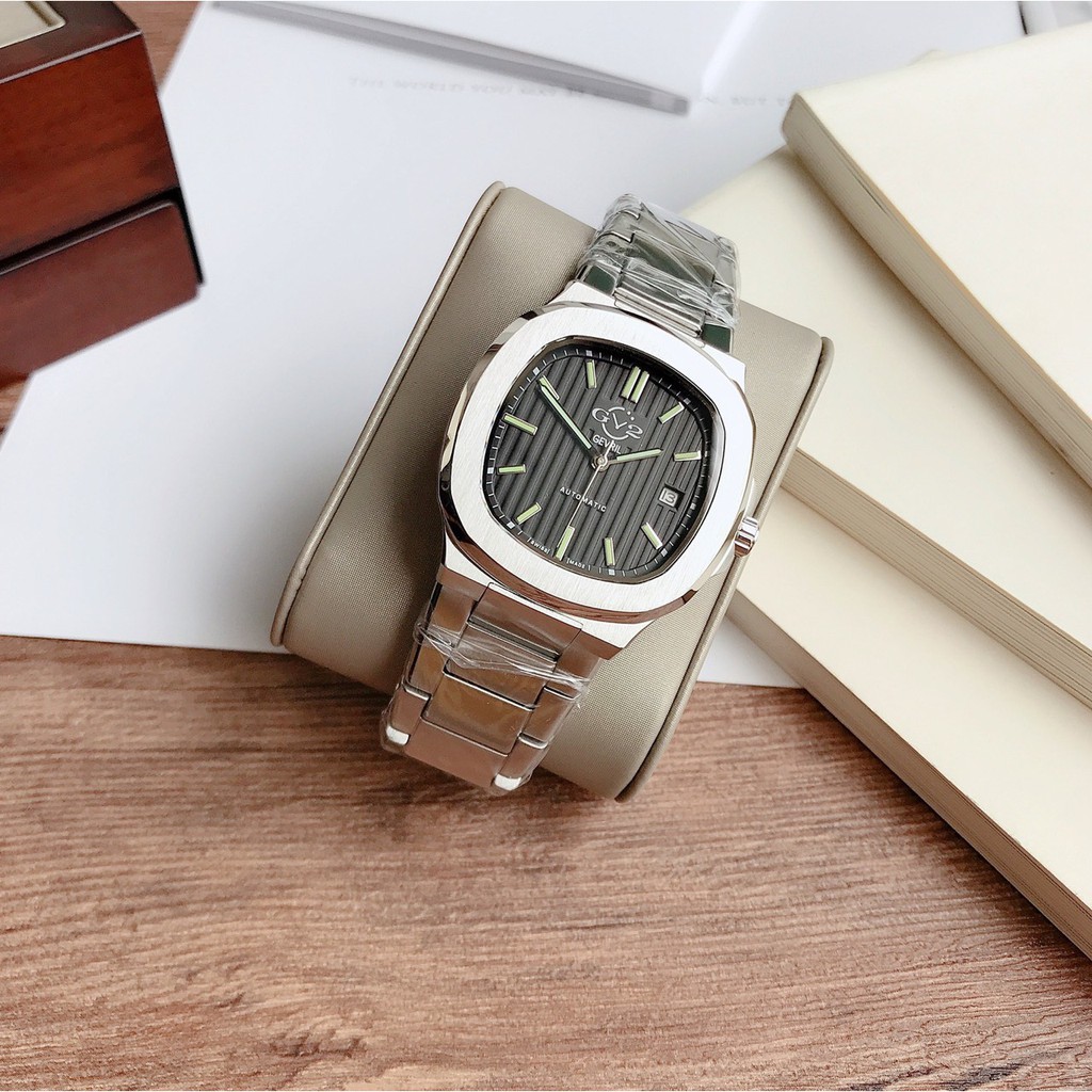 Đồng hồ nam chính hãng Gevril GV2 - Máy cơ tự động automatic - Mặt kính Sapphire