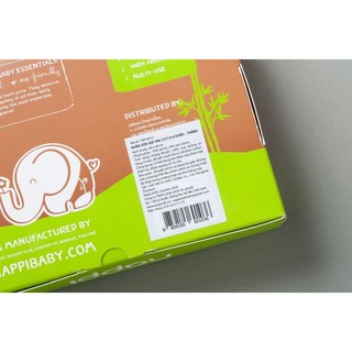 Khăn sữa cỡ 30x30 cm (hộp 6 chiếc) Nappi Thái